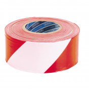 Barrier Tape Roll, 75mm x 500m, Red and White