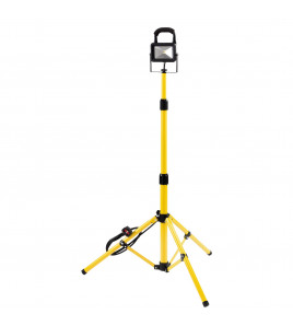 230V COB LED Worklight with Tripod, 10W, 700 Lumens - Discontinued