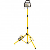110V COB LED Worklight with Tripod, 20W, 1,300 Lumens - Discontinued