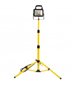 230V COB LED Slimline Worklight with Tripod, 20W, 1,300 Lumens - Discontinued