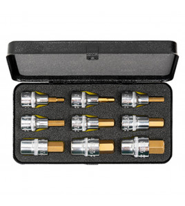 Elora Metric Hexagon Socket Bit Set (9 Piece)