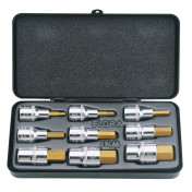 Metric Hexagon Socket Bit Set (9 Piece)