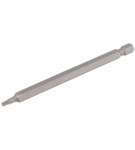 Draper TX-STAR® Insert Bit, 1/4 Hex, 100mm Long, T15 (Pack of 1)