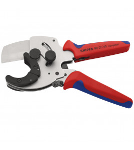 KNIPEX 90 25 40 Pipe Cutter for Composite and Plastic Pipes, 210mm