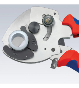KNIPEX 90 25 40 Pipe Cutter for Composite and Plastic Pipes, 210mm