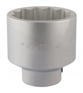 Elora Bi-Hexagon Socket, 3, 1 Sq. Dr.