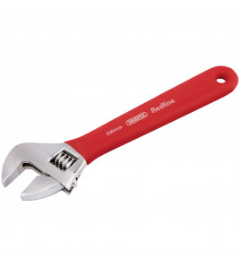 Draper Redline® Soft Grip Adjustable Wrench, 200mm, 25mm - Discontinued