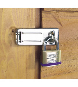 Solid Brass Padlocks with Hardened Steel Shackle, 40mm (Pack of 6)