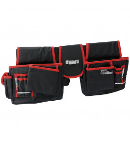 Draper Redline® Double Tool Pouch, Black