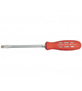 Draper Expert Plain Slot Flared Tip Mechanics Screwdriver, 150 x 8mm (Sold Loose)