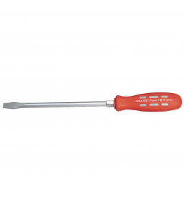 Draper Expert Plain Slot Flared Tip Mechanics Screwdriver, 200 x 9.5mm (Sold Loose)