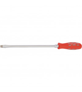 Draper Expert Plain Slot Flared Tip Long Reach Mechanic's Screwdriver, 250 x 9.5mm (Sold Loose) - Discontinued
