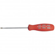 Draper Expert Plain Slot Parallel Tip Mechanics Screwdriver, 100 x 3.2mm (Sold Loose)