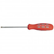 Draper Expert Plain Slot Parallel Tip Mechanics Screwdriver, 100 x 5mm (Sold Loose)