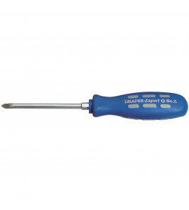 Draper Expert Cross Slot Mechanics Screwdriver, 100mm, No.2 (Sold Loose)