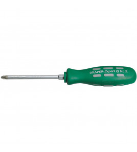 Draper Expert PZ Type Mechanics Screwdriver, 100mm, No.2 (Sold Loose)