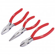 Draper Redline® Pliers Set with PVC Dipped Handles, 160mm (3 Piece)