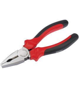 Draper Redline® Combination Pliers with Soft Grip Handles, 165mm