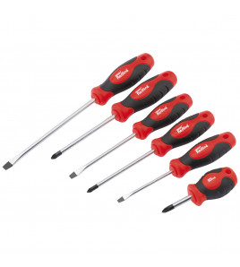 Draper Redline® Soft Grip Screwdriver Set (6 Piece) - Discontinued
