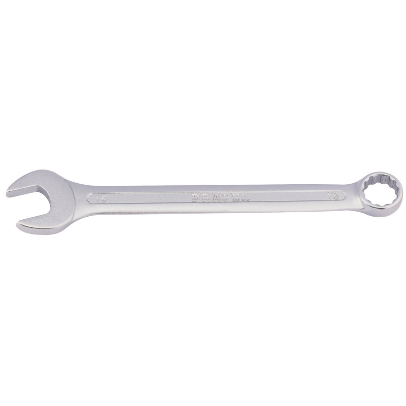 Draper Redline® Metric Combination Spanner, 15mm