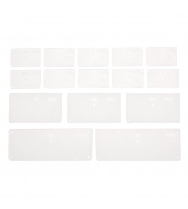 Draper Expert Assorted Plastic Draw Dividers (Pack of 16)