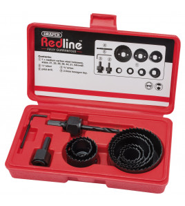 Draper Redline® Holesaw Kit (11 Piece)
