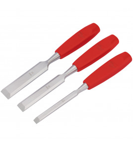 Draper Redline® Wood Chisel Set (3 Piece)