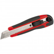 Draper Redline® Soft-Grip Retractable Trimming Knife, 18mm