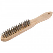 Draper Redline® 4 Row Wire Scratch Brush