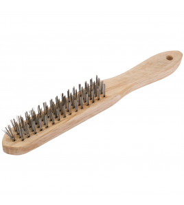 Draper Redline® 4 Row Wire Scratch Brush