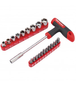 Draper Redline® T Handle Driver with Socket and Bits Set (22 Piece)