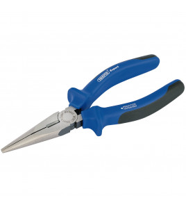 Draper Expert Heavy Duty Soft Grip Long Nose Pliers, 160mm