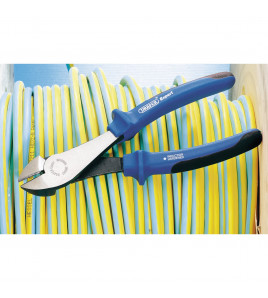 Draper Expert Heavy Duty Soft Grip High Leverage Diagonal Side Cutter, 180mm