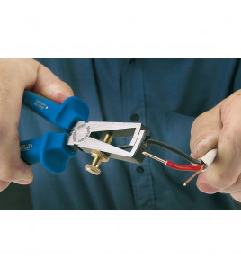 Draper Expert Heavy Duty Soft Grip Wire Stripping Pliers, 150mm