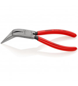 KNIPEX 38 71 200 Mechanics' Bent Nose Pliers, 200mm