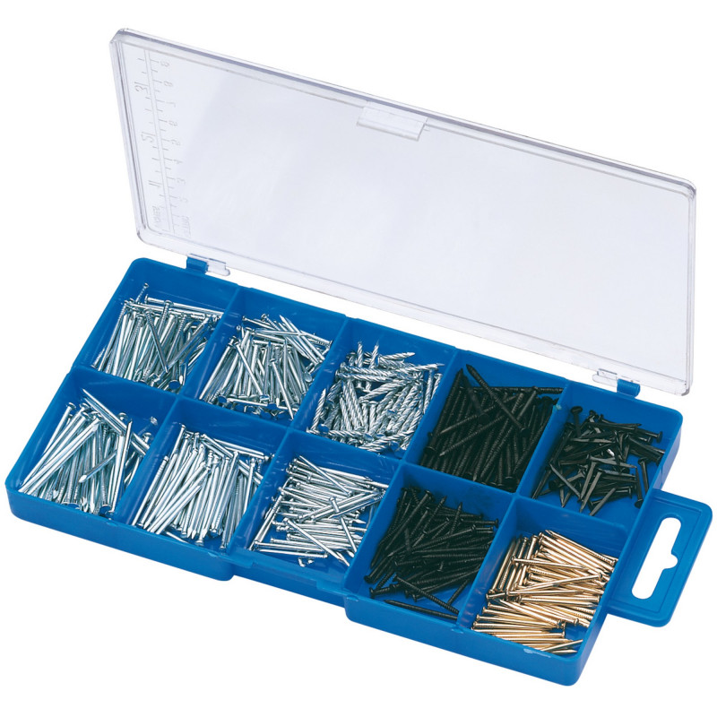 Nail and Pin Assortment (485 Piece)