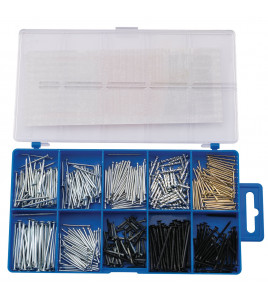 Nail and Pin Assortment (485 Piece)