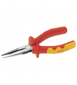 Draper Expert VDE Approved Fully Insulated Long Nose Pliers, 160mm
