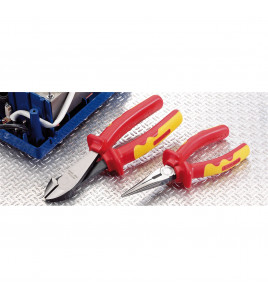 Draper Expert VDE Approved Fully Insulated Long Nose Pliers, 160mm