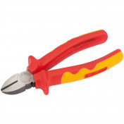 VDE Approved Fully Insulated Diagonal Side Cutters, 160mm - Discontinued