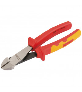 VDE Approved Fully Insulated High Leverage Diagonal Side Cutter, 200mm
