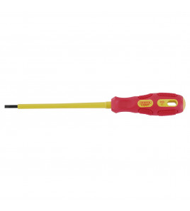 Draper Expert VDE Approved Fully Insulated Plain Slot Screwdriver, 3 x 100mm