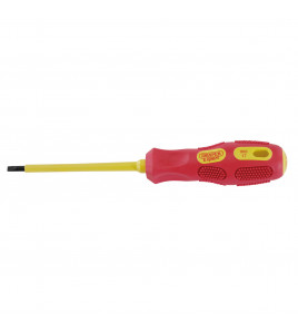 Draper Expert VDE Approved Fully Insulated Plain Slot Screwdriver, 4 x 100mm