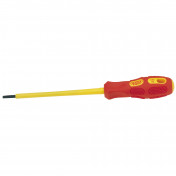 VDE Approved Fully Insulated Plain Slot Screwdriver, 3.0mm x 100mm (Sold Loose) - Discontinued