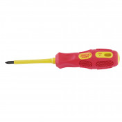 VDE Approved Fully Insulated PZ TYPE Screwdriver, No.1 x 80mm