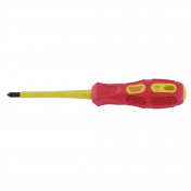 VDE Approved Fully Insulated PZ TYPE Screwdriver, No.2 x 100mm