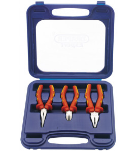 Draper Expert VDE Fully Insulated Plier Set (3 Piece)
