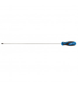 Extra Long Reach Soft Grip PZ Type Screwdriver, No.2 x 450mm