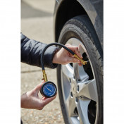 Tyre Pressure Gauge with Flexible Hose