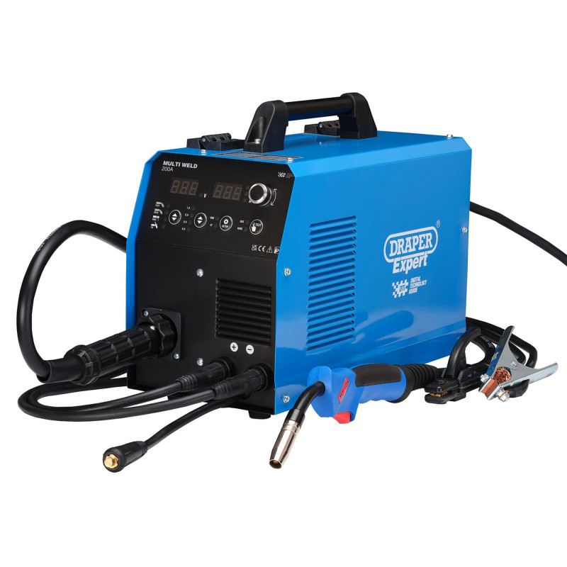 Draper Expert 3-In-1 Multi-Process Welder Dti, 200A